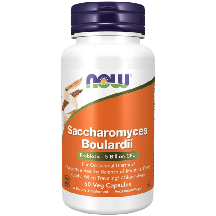 NOW Foods Saccharomyces Boulardii – 60 Kapseln