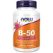 NOW Foods Vitamin B-50 mg 100 Veg Capsules | Premium Supplements at MYSUPPLEMENTSHOP