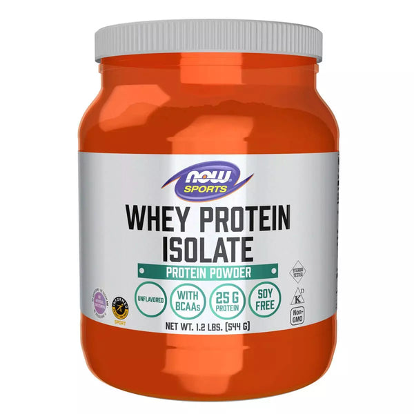 NOW Foods Whey Protein Isolate 1.2lbs Powder