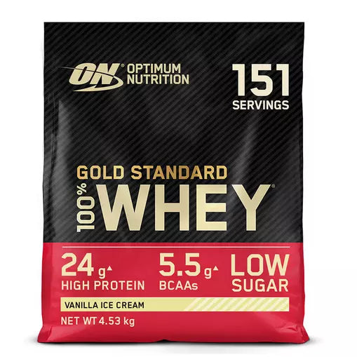 Optimum Nutrition Gold Standard 100 % Molke 4,53 kg