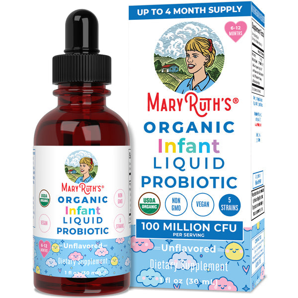 MaryRuth Organics Organic Infants Liquid Probiotic - 30 ml.