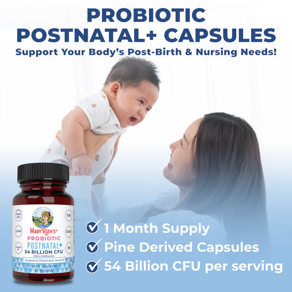 MaryRuth Organics Probiotic Postnatal+ - 60 caps