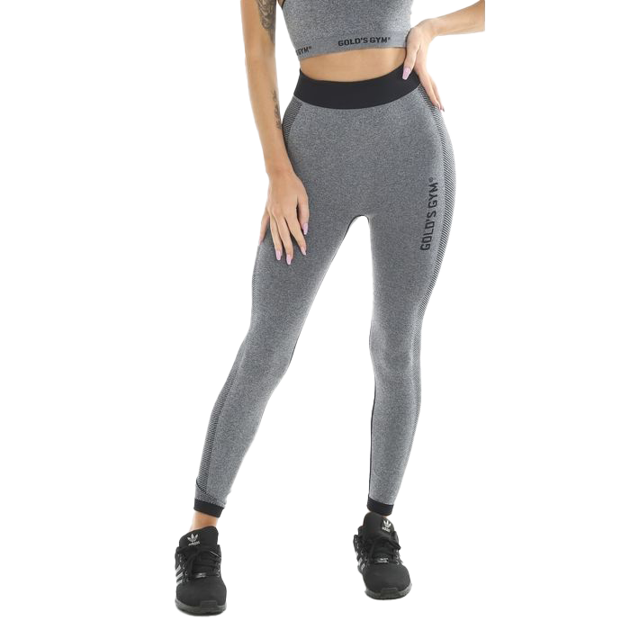 Gold's Gym Ladies Seamless Leggings - Grey