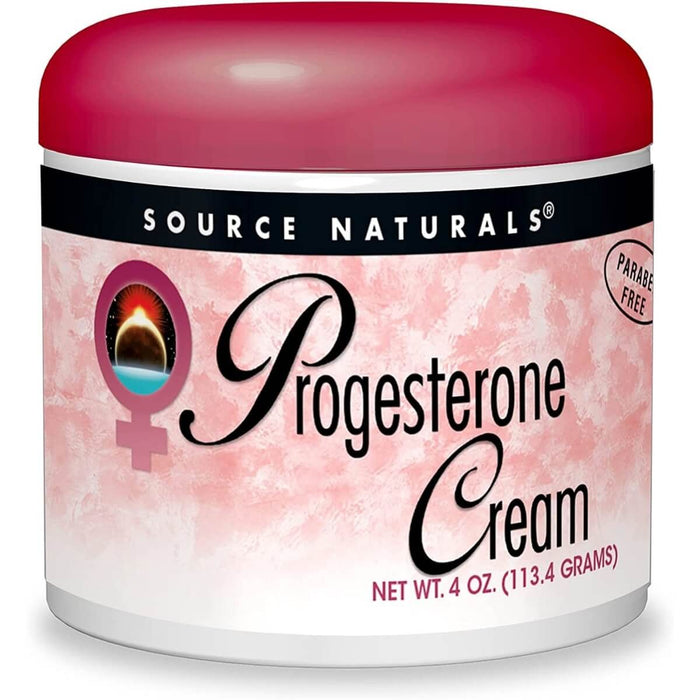 Source Naturals Progesterone Cream 4oz - Menopause at MySupplementShop by Source Naturals