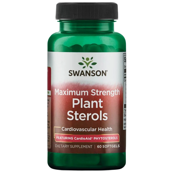 Swanson Maximum Strength Plant Sterols Featuring CardioAid Phytosterols 60 Softgels