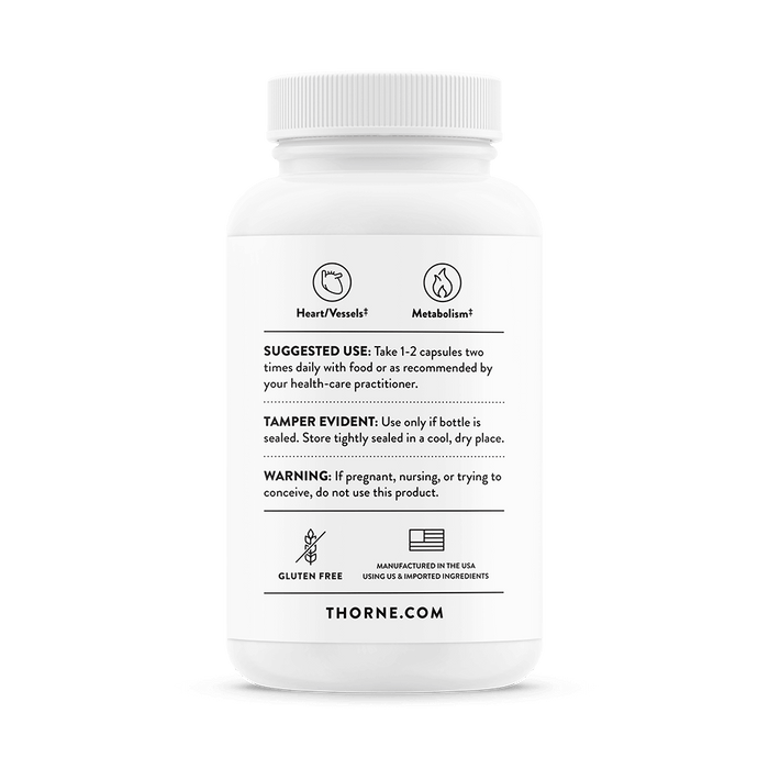 Thorne Research Berberine 60 Capsules | Premium Supplements at MYSUPPLEMENTSHOP