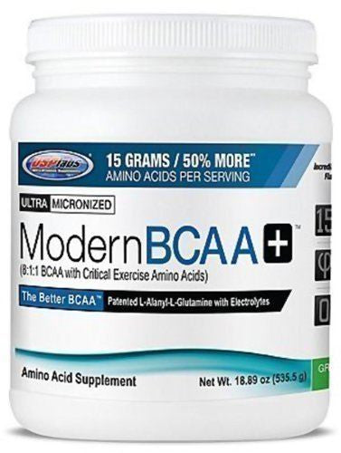 USP Labs Modern BCAA+ 535.5g Green Apple | High-Quality Amino Acids and BCAAs | MySupplementShop.co.uk