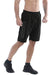 Gold's Gym UK Men's Embossed Shorts Sweatpant Joggers Black X-Large | High-Quality Trousers | MySupplementShop.co.uk