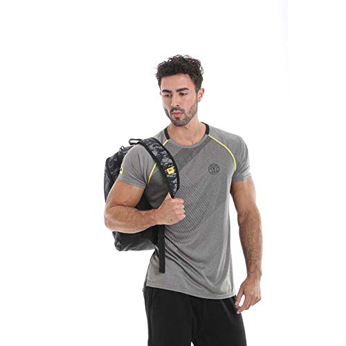 Gold's Gym UK GGBAG126 Camo Print Training Medium Rucksack Workout Backpack Black/Grey One Size | High-Quality Internal Frame Backpacks | MySupplementShop.co.uk
