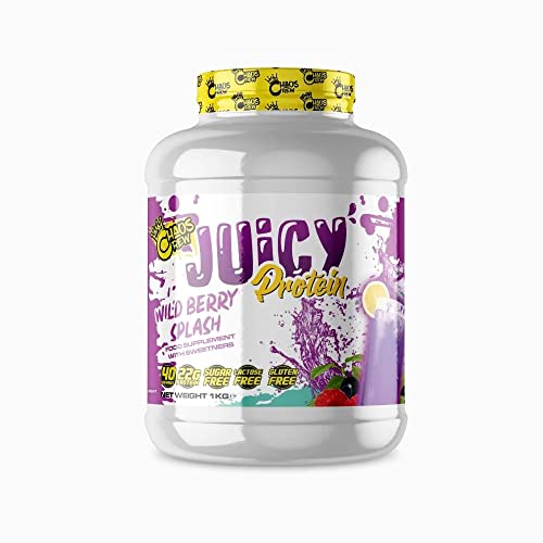 Chaos Crew Juicy Protein Wild Berry Splash 1kg | High-Quality Combination Multivitamins & Minerals | MySupplementShop.co.uk