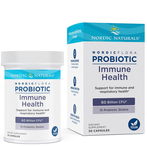 Nordic Flora Probiotic Immune Health - 30 vcaps | High-Quality Bacterial Cultures | MySupplementShop.co.uk