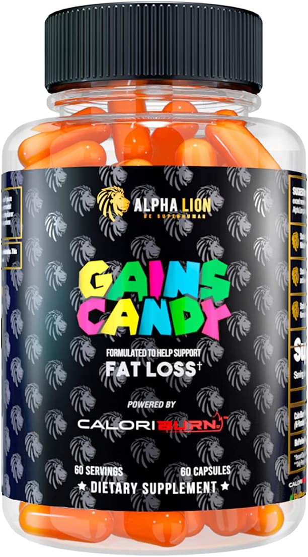 Alpha Lion Gains Candy Caloriburn 60Caps - Sports Nutrition at MySupplementShop by Alpha Lion