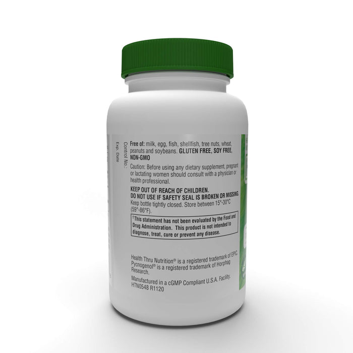 Health Thru Nutrition Pycnogenol, 50mg - 30 vcaps