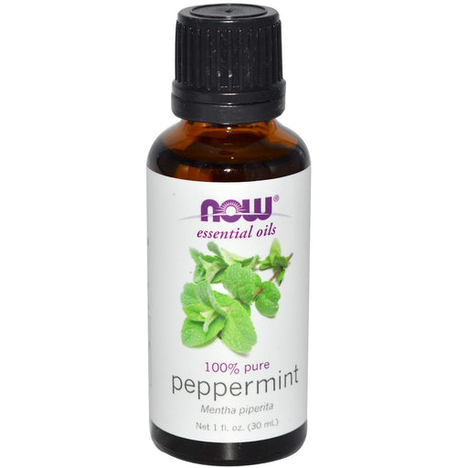 NOW Foods Essential Oil, Peppermint Oil - 30 ml. | High-Quality Essential Oil Blends | MySupplementShop.co.uk