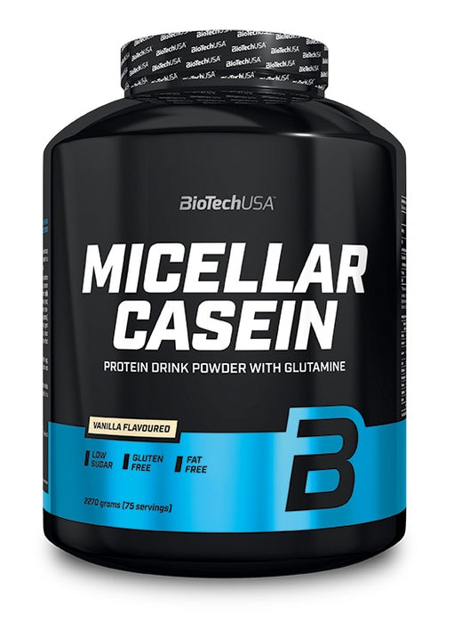 BioTechUSA Micellar Casein, Vanilla - 2270 grams - Protein at MySupplementShop by BioTechUSA