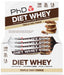 PhD Diet Whey Bar, Salted Caramel - 12 bars | High Quality Snacks and Treats Supplements at MYSUPPLEMENTSHOP.co.uk