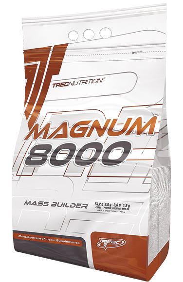 Trec Nutrition Magnum 8000, Banana - 5450 grams | High-Quality Weight Gainers & Carbs | MySupplementShop.co.uk