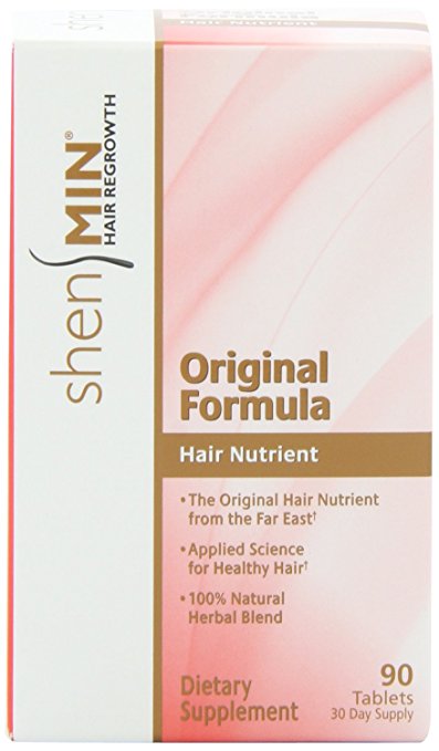 Natrol Shen Min Original Formula, Hair Nutrient - 90 tabs | High-Quality Hair Oils | MySupplementShop.co.uk