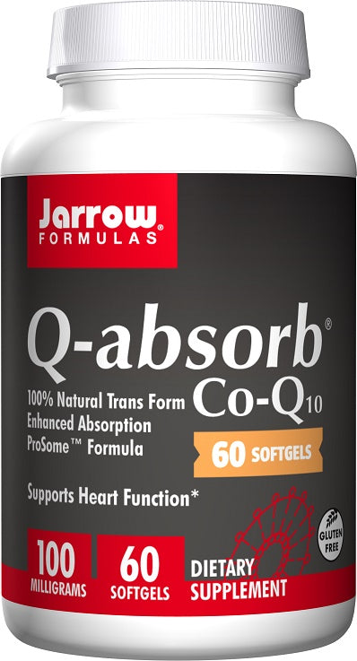 Jarrow Formulas Q-absorb, 100mg - 60 softgels | High-Quality Fish Oils | MySupplementShop.co.uk
