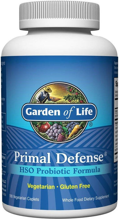 Garden of Life Primal Defense - 180 vegetarian caplets - Health and Wellbeing at MySupplementShop by Garden of Life