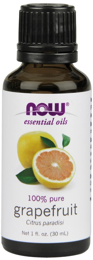 NOW Foods Essential Oil, Grapefruit Oil - 30 ml. | High-Quality Essential Oil Blends | MySupplementShop.co.uk