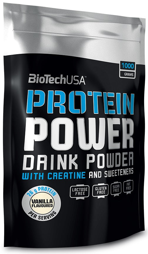 BioTechUSA Protein Power, Vanilla - 1000 grams - Protein at MySupplementShop by BioTechUSA