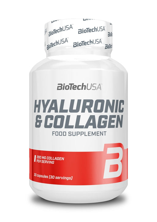 BioTechUSA Hyaluronic and Collagen - 30 caps | High-Quality Health and Wellbeing | MySupplementShop.co.uk