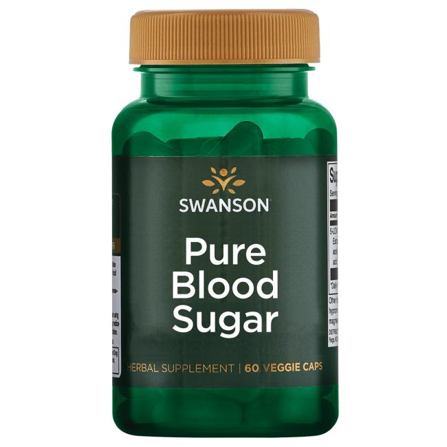 Swanson Pure Blood Sugar - 60 vcaps - Combination Multivitamins & Minerals at MySupplementShop by Swanson