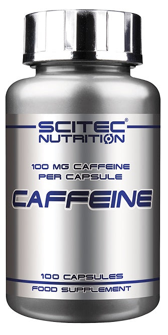 SciTec Caffeine, 100mg - 100 caps | High-Quality Slimming and Weight Management | MySupplementShop.co.uk