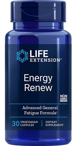 Life Extension Energy Renew - 30 vcaps - Health and Wellbeing at MySupplementShop by Life Extension