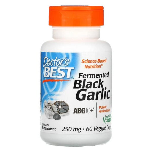 Doctor's Best Fermented Black Garlic - 60 vcaps | High-Quality Sports Supplements | MySupplementShop.co.uk