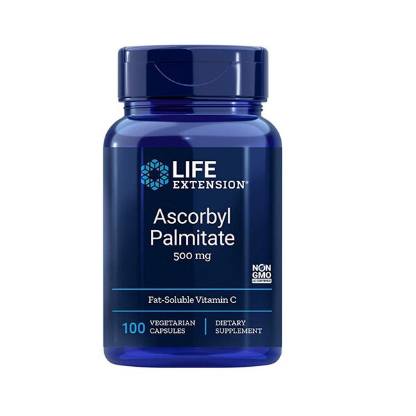 Life Extension Ascorbyl Palmitate, 500mg - 100 vcaps | High-Quality Vitamins & Minerals | MySupplementShop.co.uk