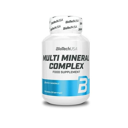 BioTechUSA Multi Mineral Complex - 100 tablets | High-Quality Sports Supplements | MySupplementShop.co.uk