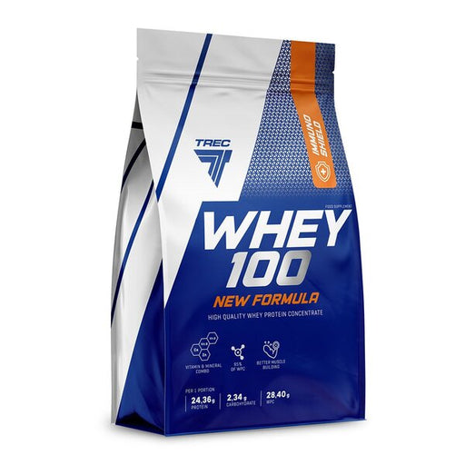 Trec Nutrition Whey 100 - New Formula, Peanut Butter Vanilla - 2000 grams | High-Quality Protein | MySupplementShop.co.uk