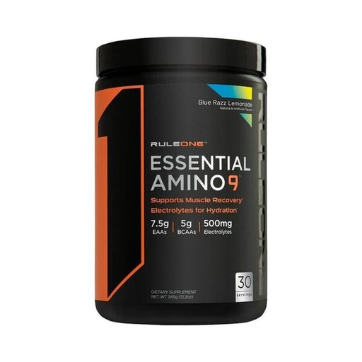 Rule One Essential Amino 9, Black Cherry Limeade - 345 grams | High-Quality Amino Acids and BCAAs | MySupplementShop.co.uk