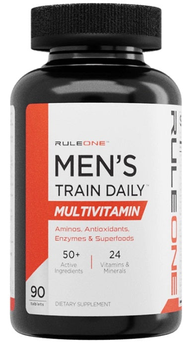 Rule One Men's Train Daily - 90 tablets - Default Title - Vitamins & Minerals at MySupplementShop by Rule One