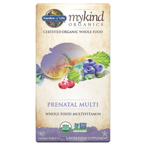Garden of Life Mykind Organics Prenatal Multi - 90 vegan tabs | High-Quality Vitamins & Minerals | MySupplementShop.co.uk