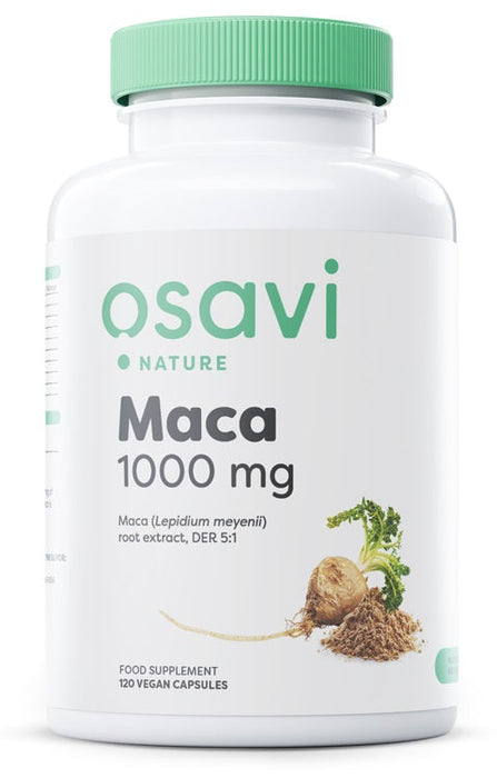 Osavi Maca, 1000mg - 120 vegan caps - Health and Wellbeing at MySupplementShop by Osavi