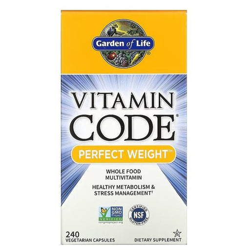 Garden of Life Vitamin Code Perfect Weight - 240 vcaps | High-Quality Vitamins & Minerals | MySupplementShop.co.uk