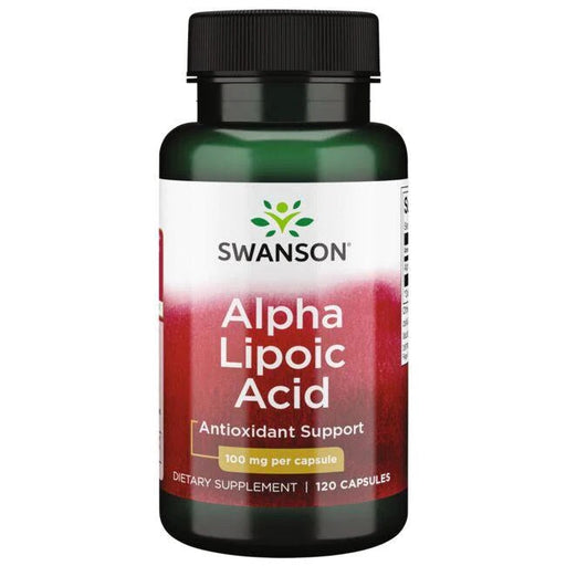 Swanson Alpha Lipoic Acid, 100mg - 120 caps | High-Quality Health and Wellbeing | MySupplementShop.co.uk