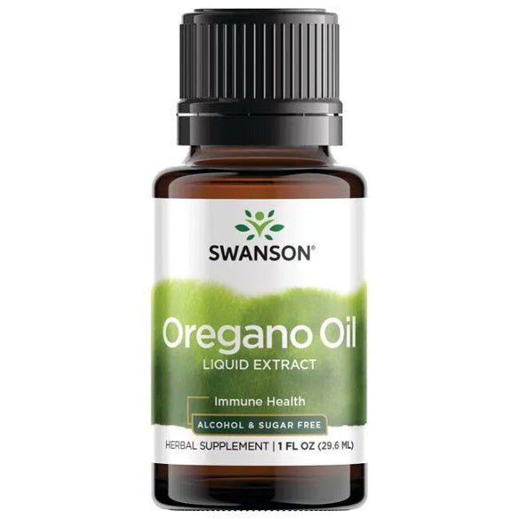 Swanson Oregano Oil Liquid Extract - 29 ml. | High-Quality Health and Wellbeing | MySupplementShop.co.uk