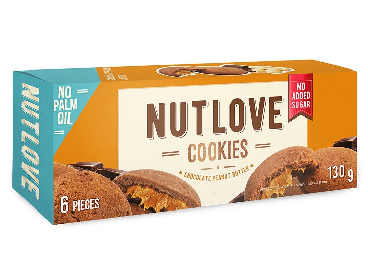 Allnutrition Nutlove Cookies, Chocolate Peanut Butter - 6 cookies - Cookies at MySupplementShop by Allnutrition