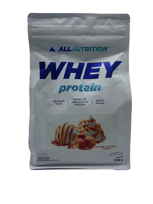 Allnutrition Whey Protein, Caramel Ice Cream - 908 grams - Protein at MySupplementShop by Allnutrition