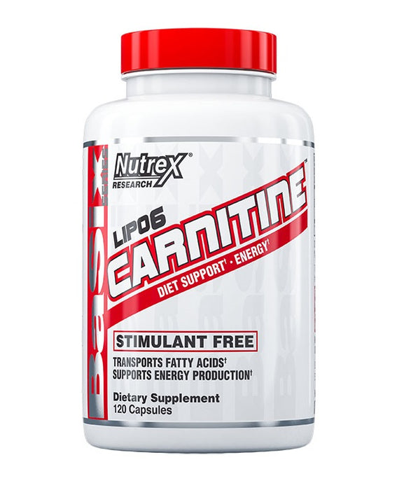 Nutrex Lipo-6 Carnitine - 120 caps - Default Title - Slimming and Weight Management at MySupplementShop by Nutrex