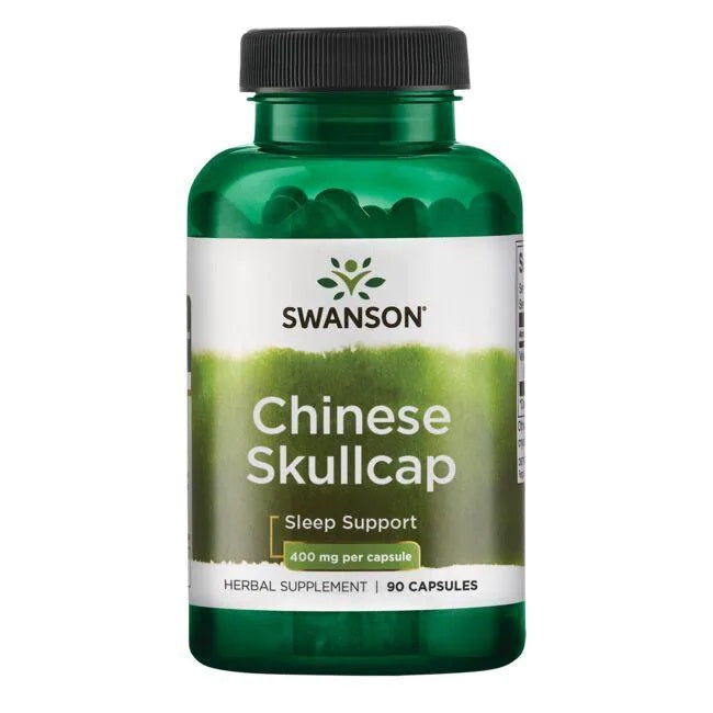 Swanson Chinese Skullcap, 400mg - 90 caps - Health and Wellbeing at MySupplementShop by Swanson