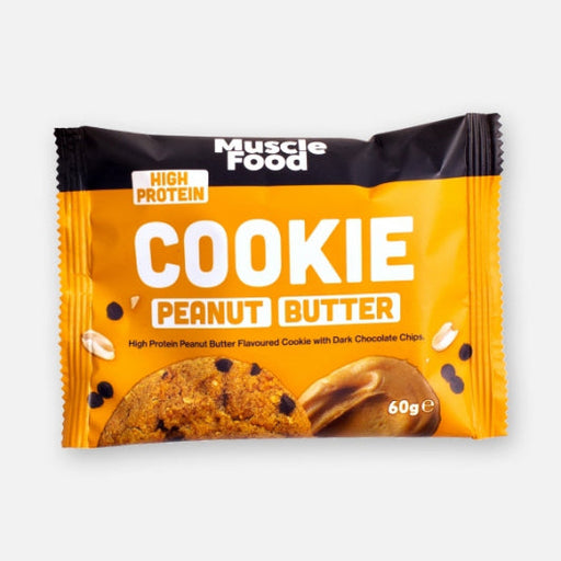 Musclefood Peanut Butter Cookie 12x60g | High-Quality Sports Nutrition | MySupplementShop.co.uk